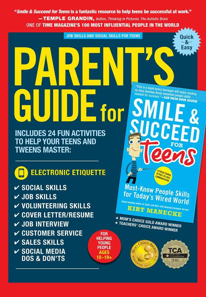 cell phone etiquette for tweens Parents Guide for Smile & Succeed for Teens 